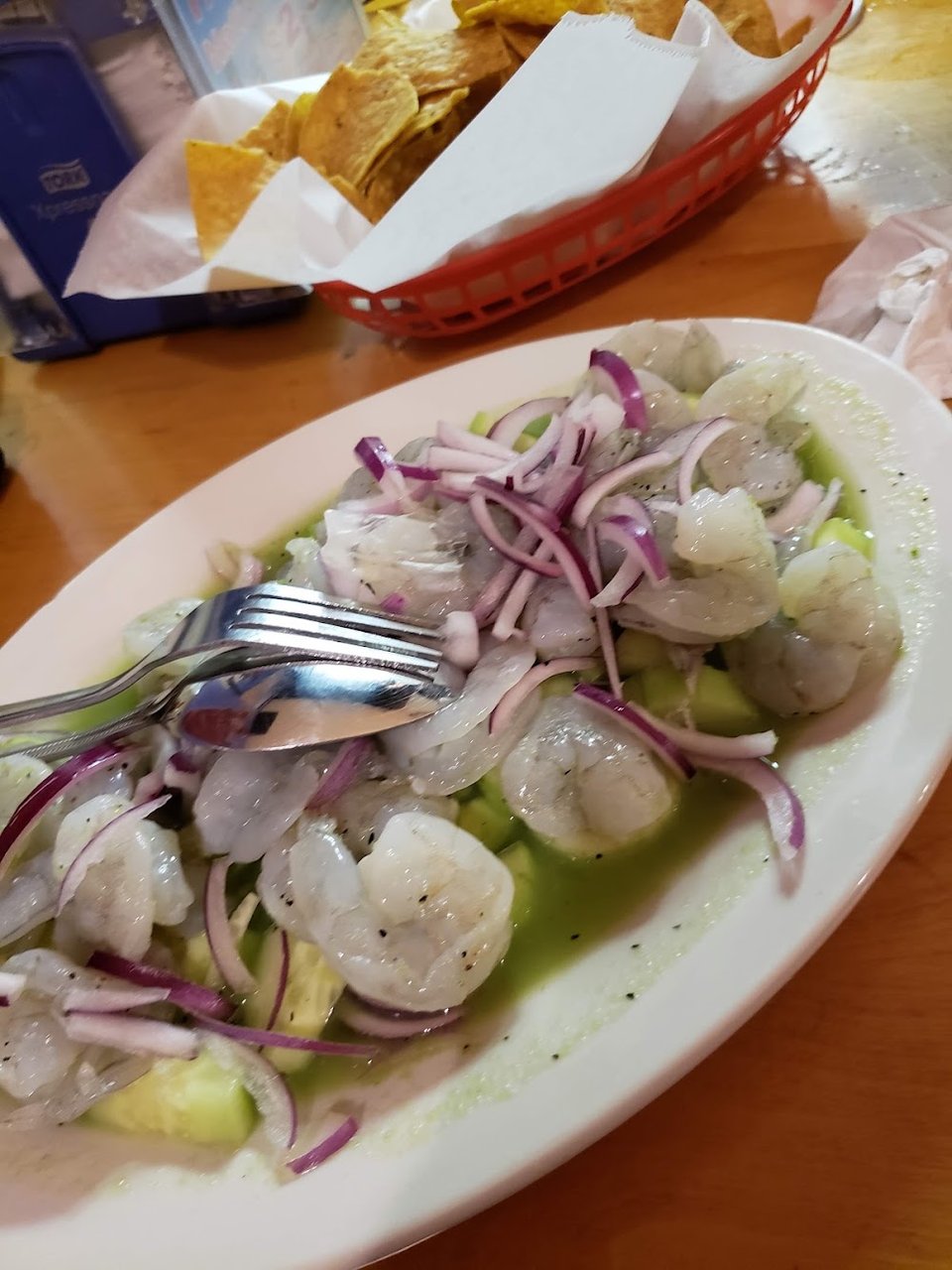Tostada de Callo de Hacha Original